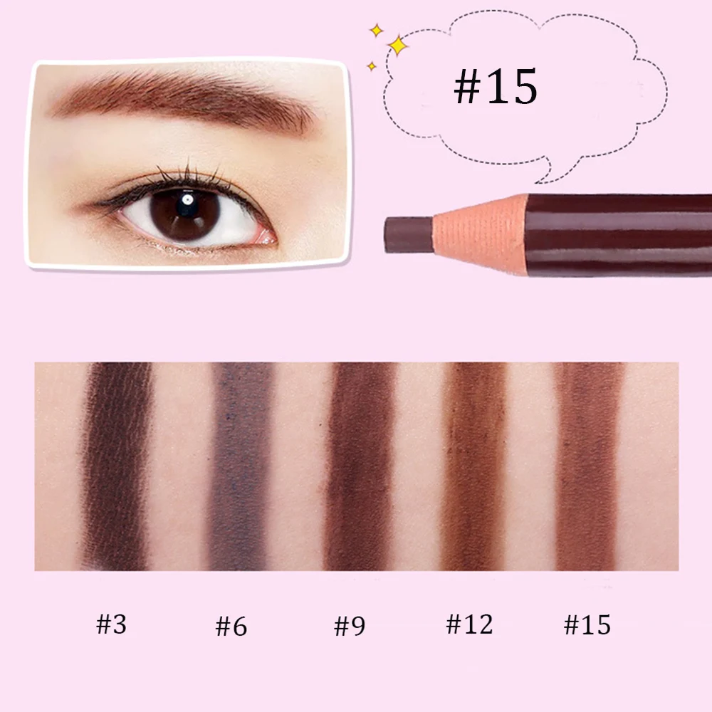 Водостойкая водостойкая ручка для бровей легкая в носке 1 шт. | Красота и здоровье