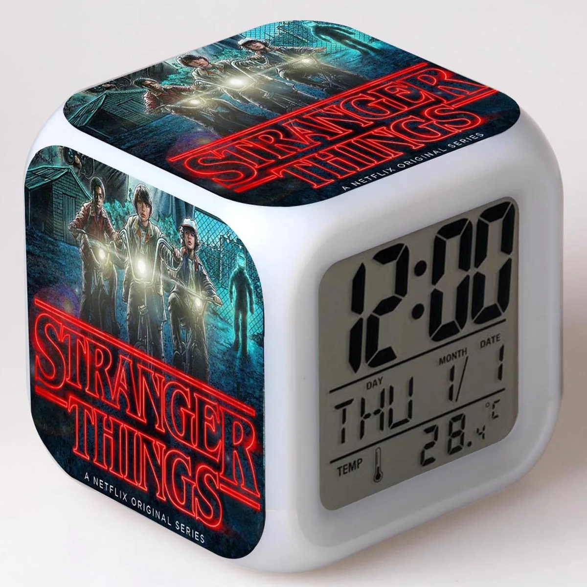 Stranger Things игрушки сезона детский будильник светодиодный меняющий цвет цифровые