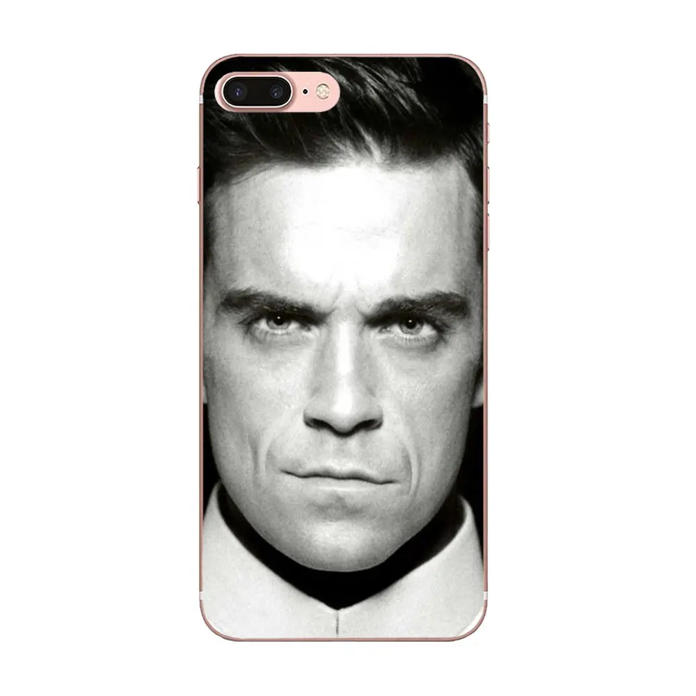 Мягкий термополиуретановый чехол Robbie Williams для Samsung Galaxy Note 5 8 9 S3 S4 S5 S6 S7 S8 S9 S10 mini Edge