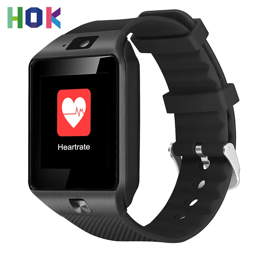 HOK умные часы для мужчин Android Bluetooth с камерой SIM TF карта для ISO Android Z50 Z60 GT08 умные часы золотые мужские наручные часы