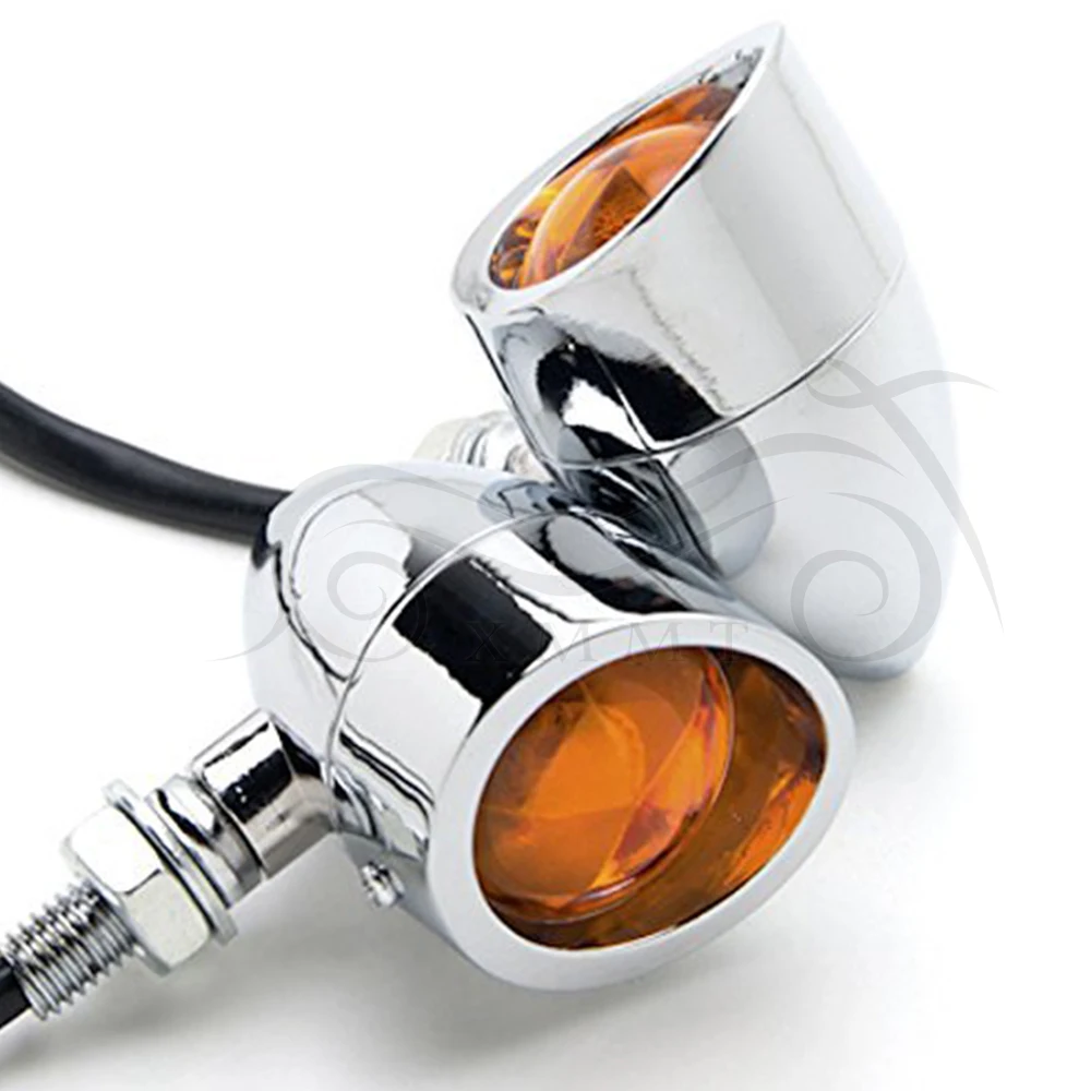 Металлический хромированный поворотник световой индикатор стоп сигнал ходовые