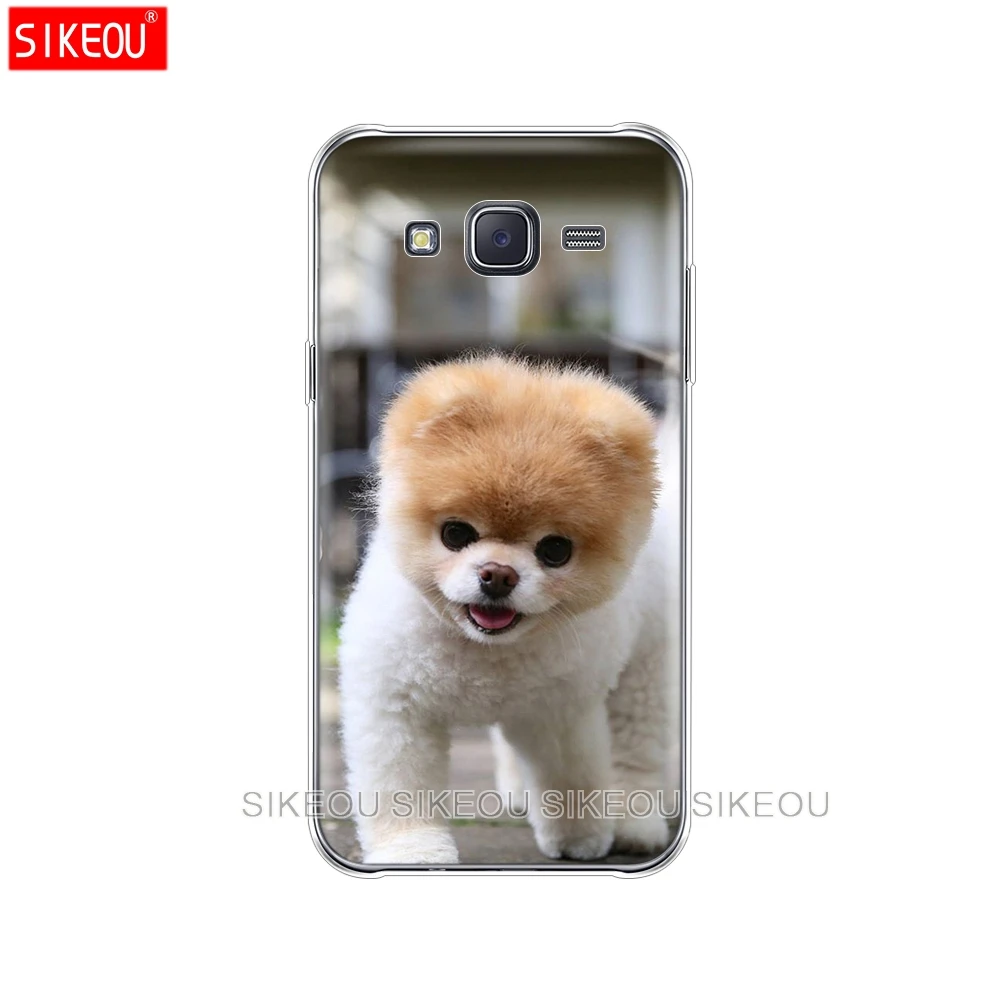 Силиконовый чехол для телефона Samsung Galaxy J1 J2 J3 J5 J7 MINI 2016 2015 prime cute dogs perro pomeranian