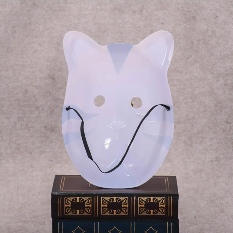 Free Shipping Naruto Shippuden Hatake Kakashi Anbu Cat and Fox Mask Anime Cosplay Accessory For Kids | Дом и сад