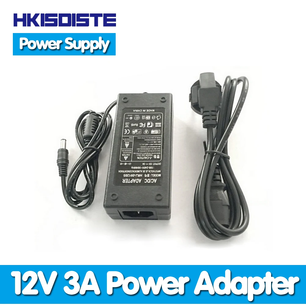 Самая низкая цена! Новинка 2017 хит продаж 12V 3A 36W AC для адаптера питания постоянного