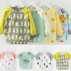 Детский фартук для рисования, рисования, водонепроницаемая школьная форма, творчество, слюнявчик для кормления ребенка