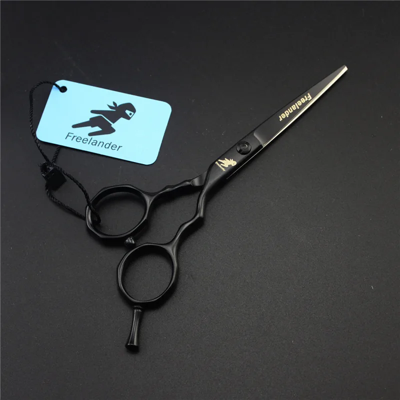 Freelander 5.5 inch Black Professional Hairdressing Scissors Cutting/Thining Set Titanium Salon Hot Shears Barber-Shop-Supplies | Красота и