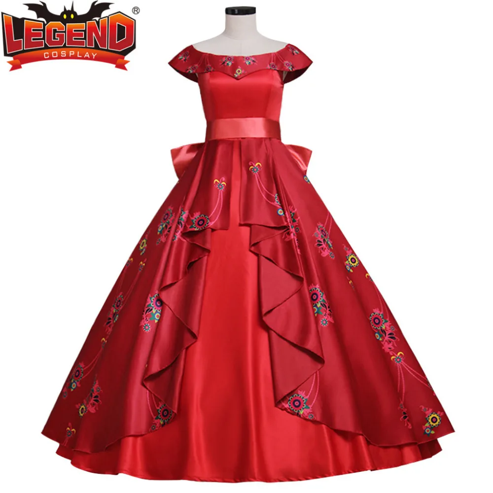 Принцесса Елена платье Elena of Avalor принцесса платье принцессы Елены Костюм взрослых женщин маскарадный костюм Хэллоуин Карнавальный костюм косплей