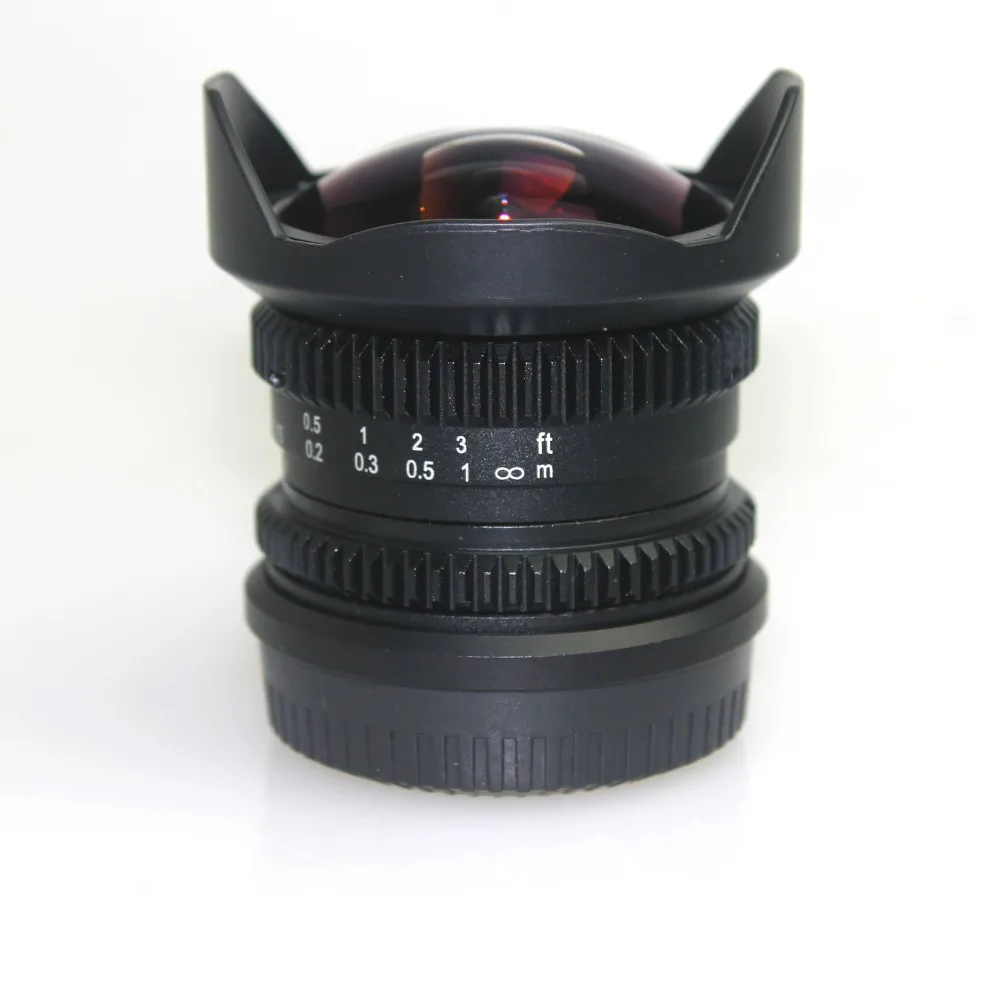 Новое поступление APS C 8 мм F2.8 объектив рыбий глаз E крепление объектива для Sony NEX 6 7