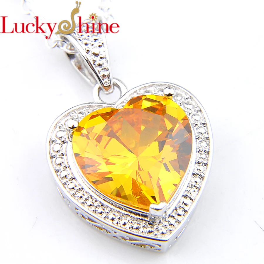 Luckyshine Свадебные украшения в подарок 8 цветов уникальные винтажные подвески форме