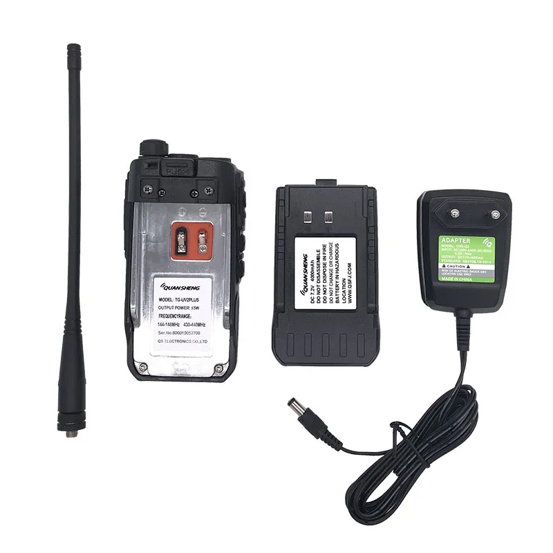 10 Вт Quansheng TG-UV2 PLUS Walkie Talkie VHF UHF КВ трансивер сканер 350-390 МГц многодиапазонный ПМР 446 Ham CB любительская радиостанция