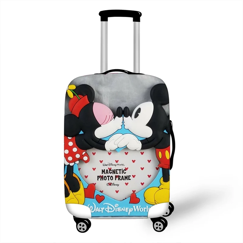 A Luggage Protective Cover Case For Elastic 18-32 Inch Suitcase Protective Cover Cases Covers Xl Travel Accessories Mickey Minnie - Цвет: A