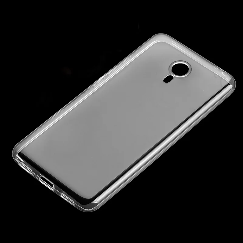 Чехол для Meizu m3 note ультратонкий прозрачный мягкий чехол из ТПУ 0 6 мм телефона m5