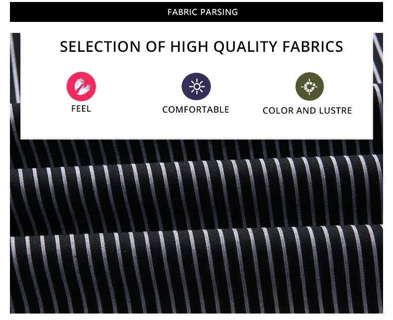 Fashion Brand Designer Shirt Men Striped Top Grade Slim Fit Streetwear Long Sleeve Workout Japanese Casual Men Clothes