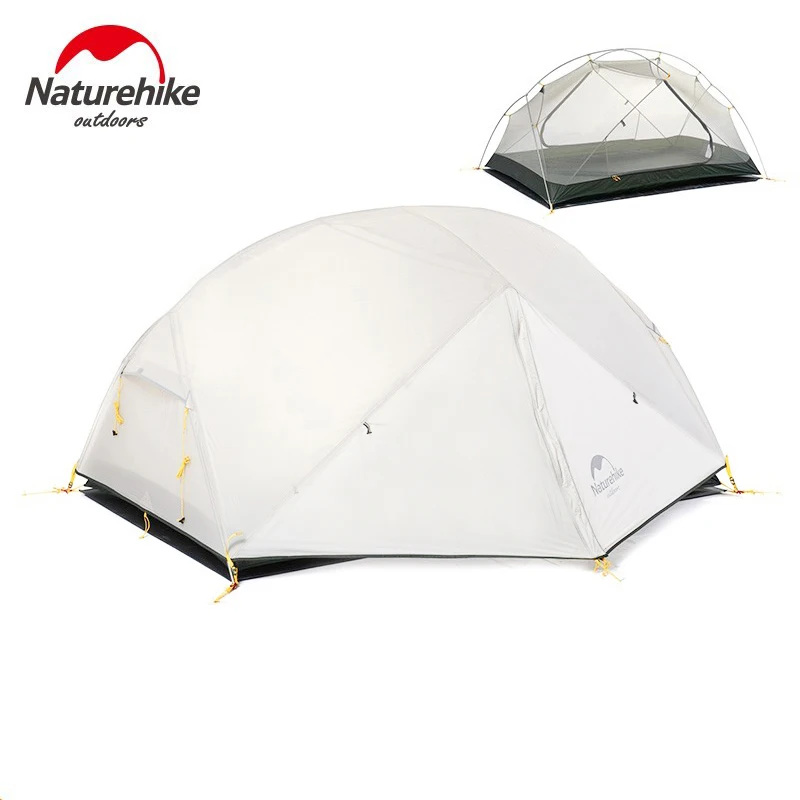 DHL Naturehike Mongar 2 палатка двухслойная Водонепроницаемая Сверхлегкая купольная палатка для 2 человек