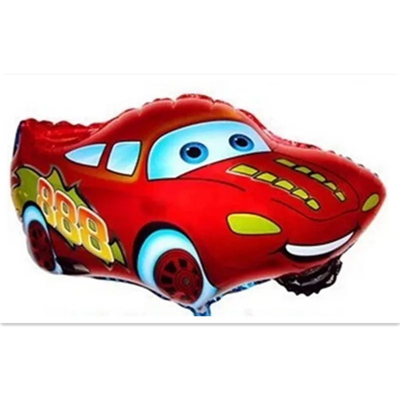 2 шт./лот автомобильные воздушные шары спортивный автомобиль с красным