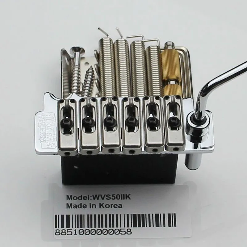 Гитарный тромоло мост Wilkinson WVS50IIK Хромовый черный и Золотой Бренд|guitar tremolo bridge|tremolo