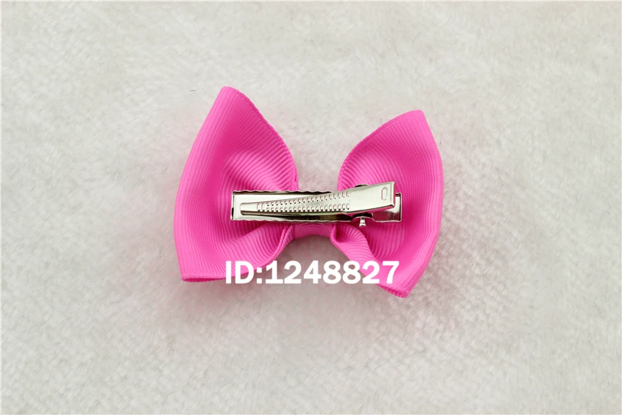 20 шт./лот широкая лента для мамы и дочки бант волос Grosgrain с зажимом Аллигатор