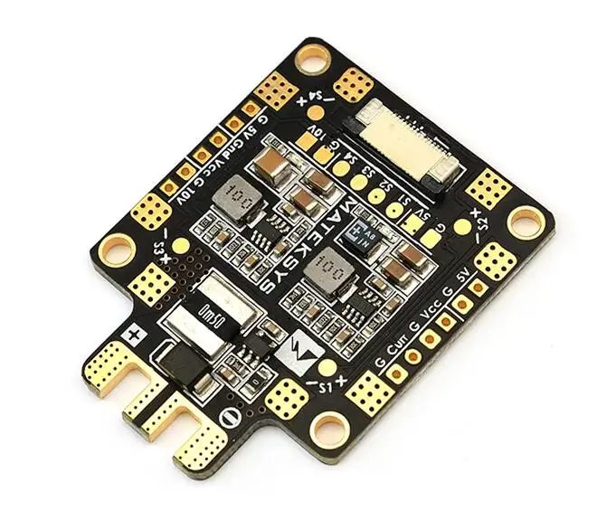 

Плата распределения питания Matek FCHUB-6S Hub PDB 5 В и 12 В BEC Встроенный датчик тока 184A для радиоуправляемого квадрокоптера мультикоптера
