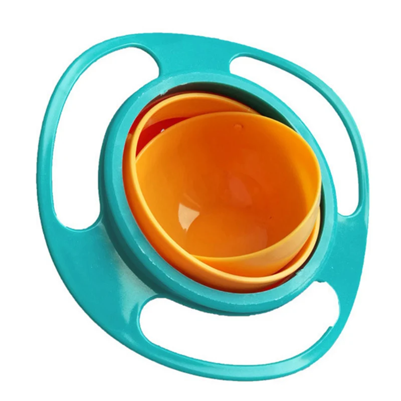 Миска для кормления младенцев посуда Детская универсальная вращающаяся с