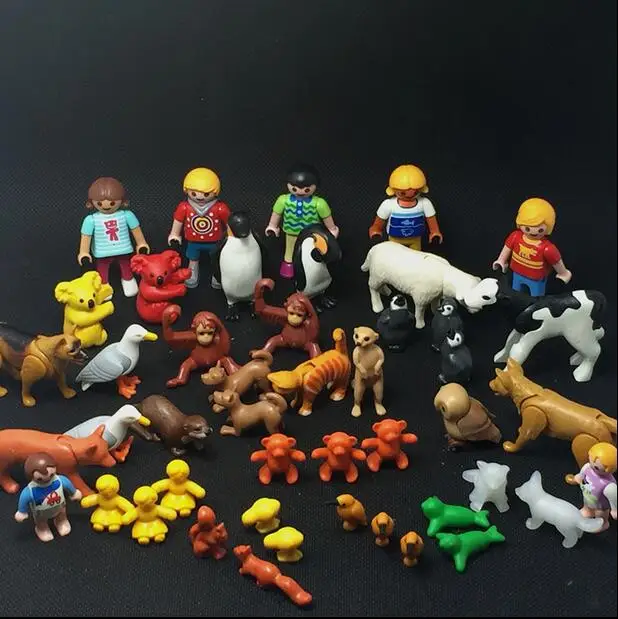 Фигурки животных от Playmobil животные мини фигурки игрушки для детей панда медведь