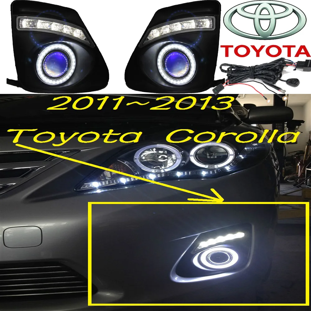 2011 ~ 2013 Corolla Противотуманные светильник на открытом воздухе Бесплатная доставка!