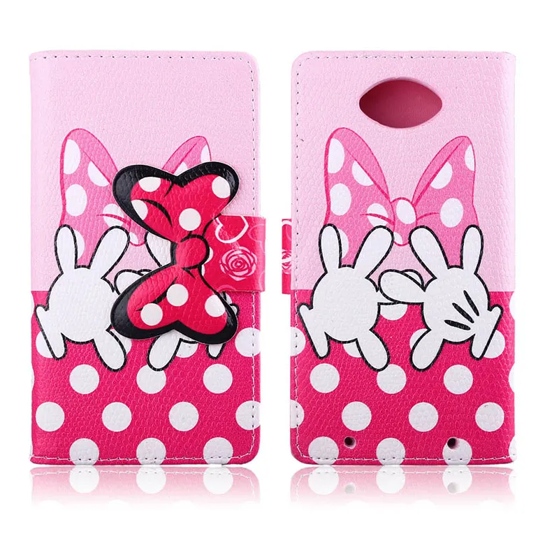 bow knot TPU Leather Maganetic buckle stand card slot Case for Motorola Moto XT1254 protective cover skin |