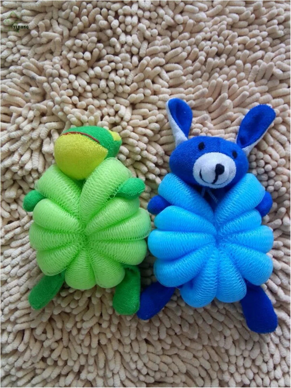 YI HONG Новое поступление Ванна Душ ПЭ животные моделирование шарики для ванны