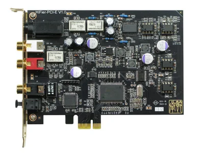 Звуковая карта TEMPOTEC HIFIER Serenade PCI E коаксиальные/оптические выходы поддержка AC3 DTS 192