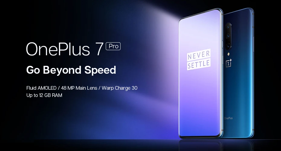 Смартфон Oneplus 7 Pro с глобальной прошивкой, 6 ГБ, 128 ГБ, Snapdragon 855, 6,67 дюйма, 90 ГГц, 2 K, 48 МП, тройная камера, 30 Вт, зарядное устройство, NFC, 4000 мА/ч