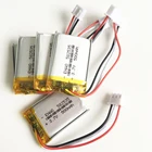 5 шт. 582535 JST XH 2,54 мм 3-контактный разъем 3,7 в 500 мАч литий-полимерная литиевая аккумуляторная батарея для MP3 GPS DVD bluetooth рекордера