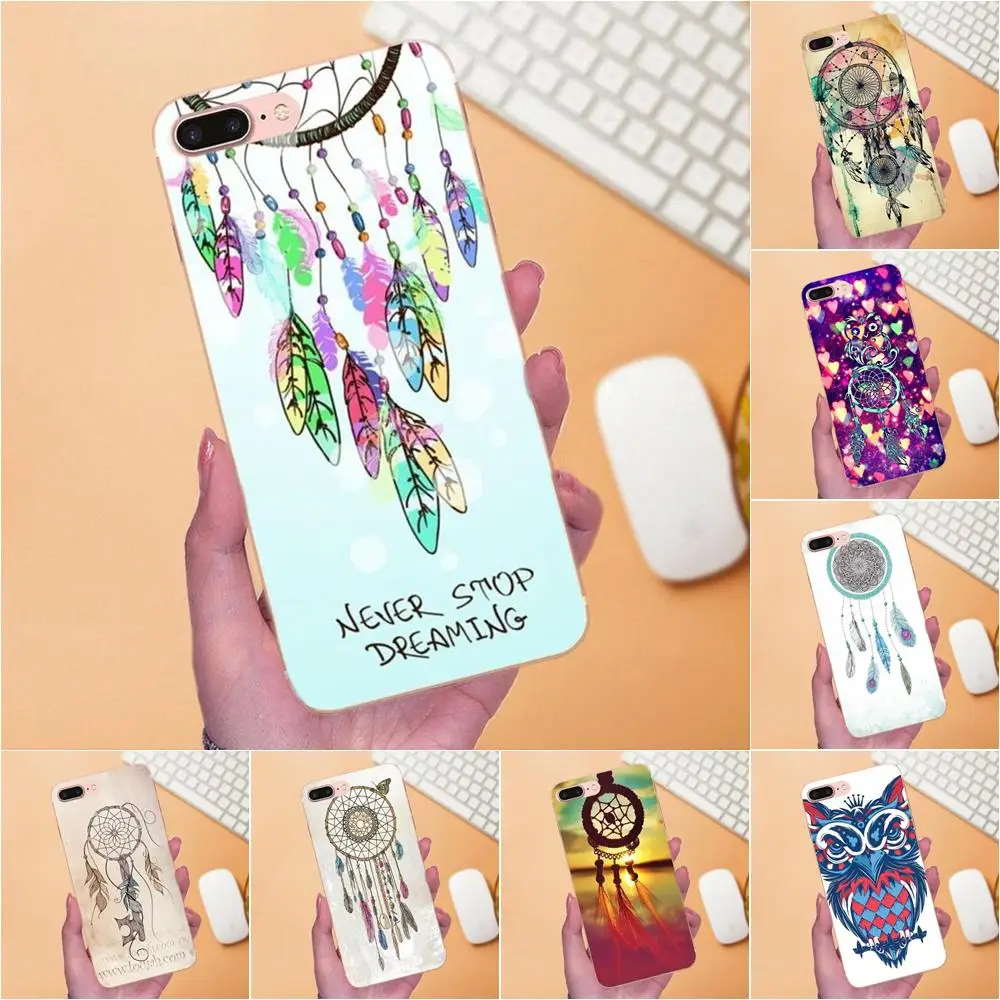 Мягкий модный чехол из ТПУ для Huawei Mate 7 8 9 10 20 P8 P9 P10 P20 P30 Lite Plus Pro 2017 Ловец снов милый