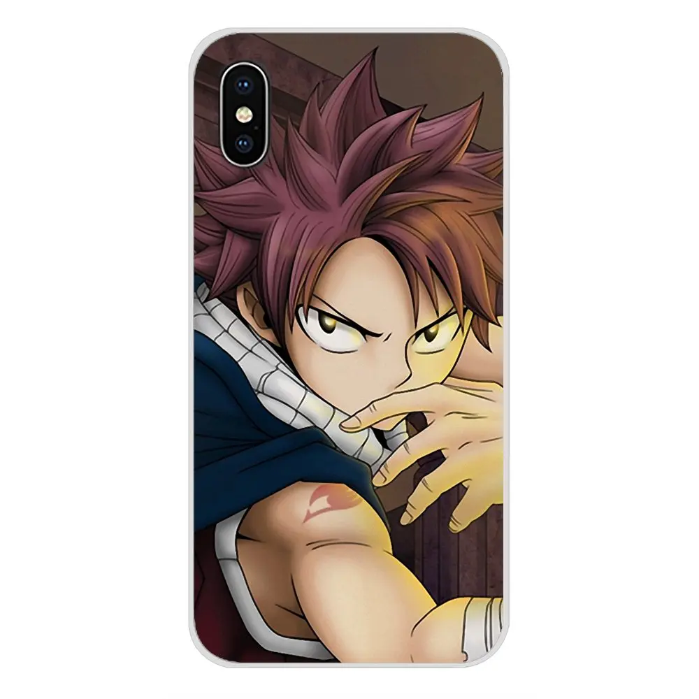 Прозрачный чехол из ТПУ для Xiaomi Redmi 4A S2 Note 3 3S 4 4X5 Plus 6 7 6A Pro Pocophone F1 Hot Anime Manga Fairy Tail Logo |