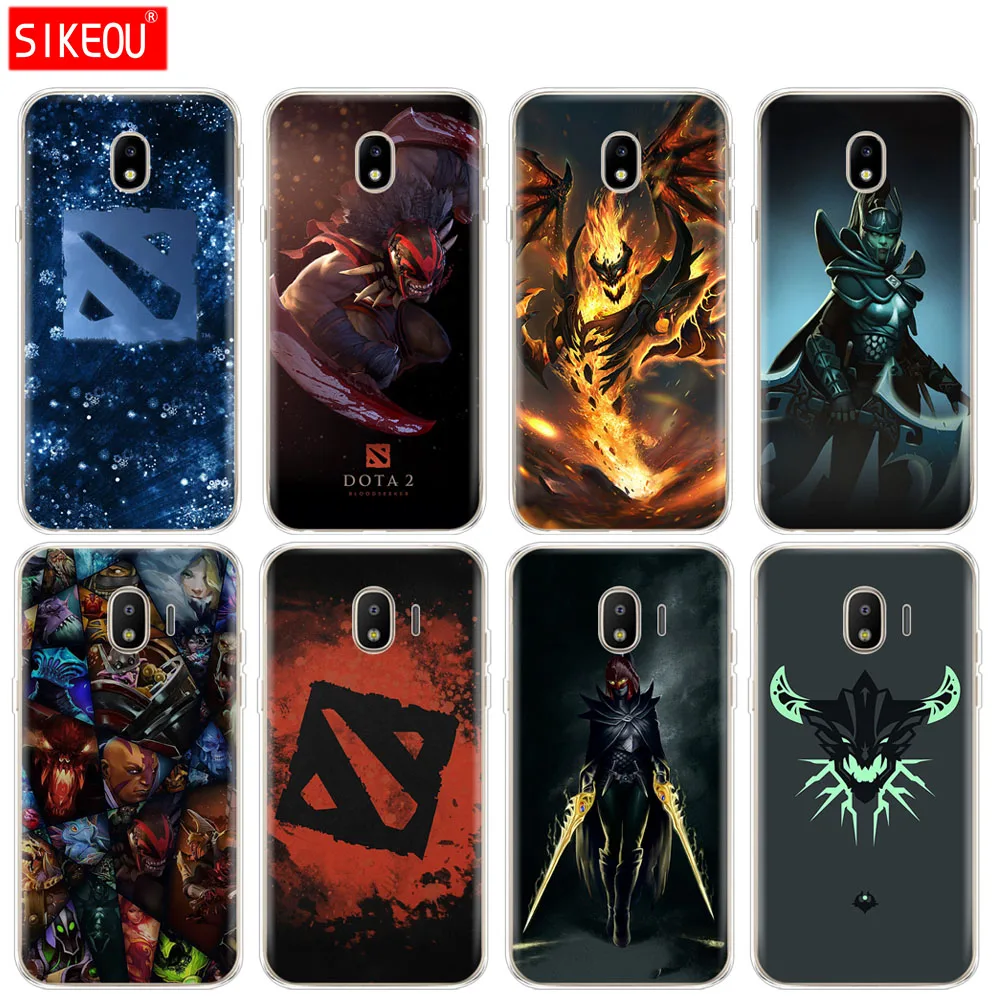 Силиконовый чехол для телефона Samsung Galaxy J3 J5 J7 2017 J330 J530 J730 PRO j2 2018 Shadow Fiend Dota 2|Бамперы|