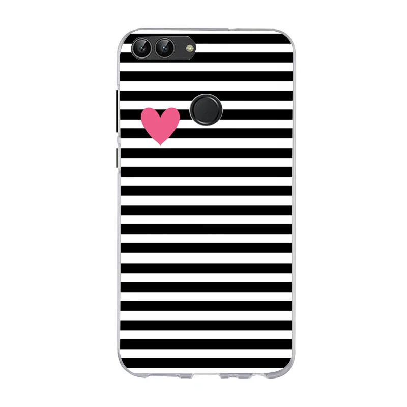 Чехол для Huawei P Smart чехол 360 дюйма из мягкого ТПУ с рисунком аниме Роскошный P20 Lite P9