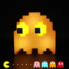 Детский светодиодный ночник Pacman, мультяшный USB ночник с изменением цвета, светодиодный ночник для детей, спальни, детские игрушки