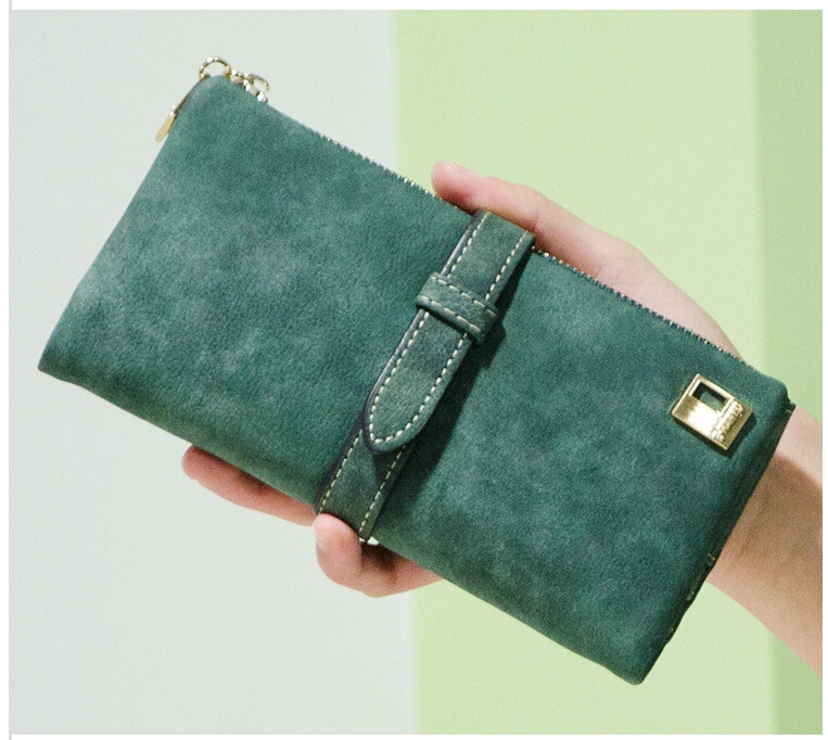 Модные женские кошельки дамские сумочки на застежке клатч кошелек для монет