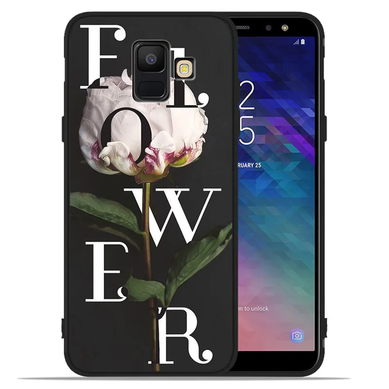 Стич», «панда» с цветочным узором Сделай Сам класса люкс для samsung Galaxy A9 A8 A7 A6 A5 A3 J3 J4 J5 J6 J8 плюс чехол для телефона чехол Coque Etui