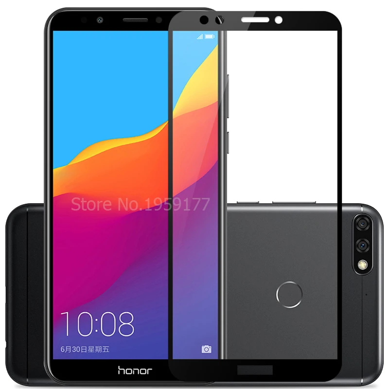 Закаленное стекло для Honor 7A Pro Защитная пленка экрана 7 A Huawei зеркальная с полным