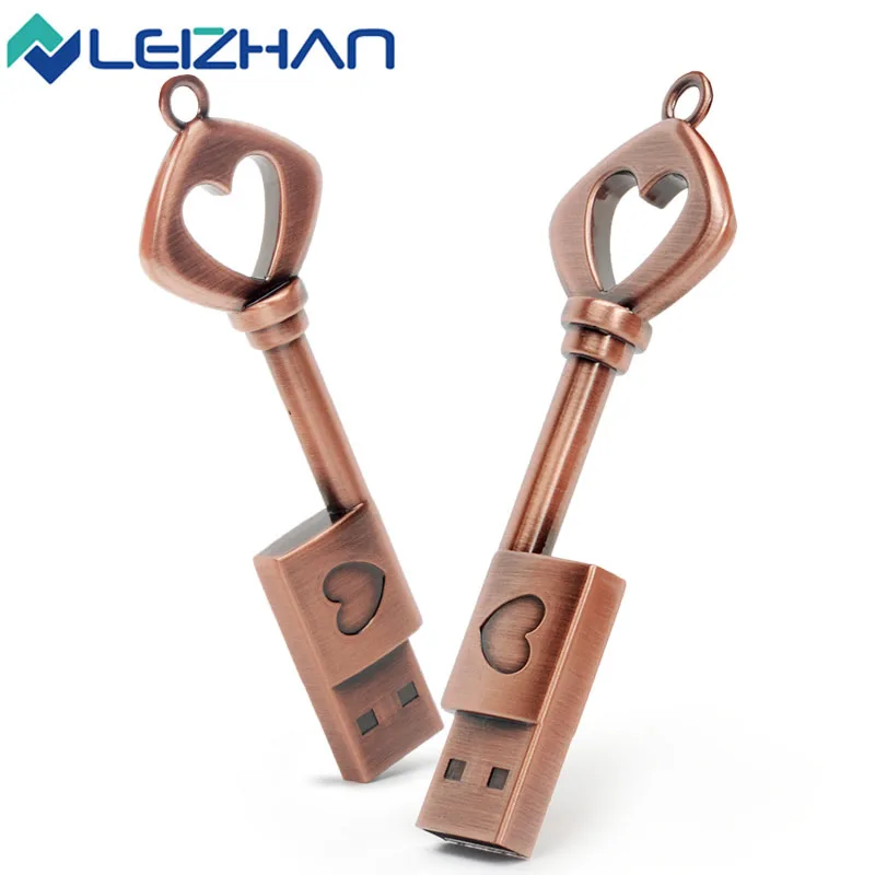 USB флеш накопитель Love Key подарок на день Святого Валентина День матери свадьбу