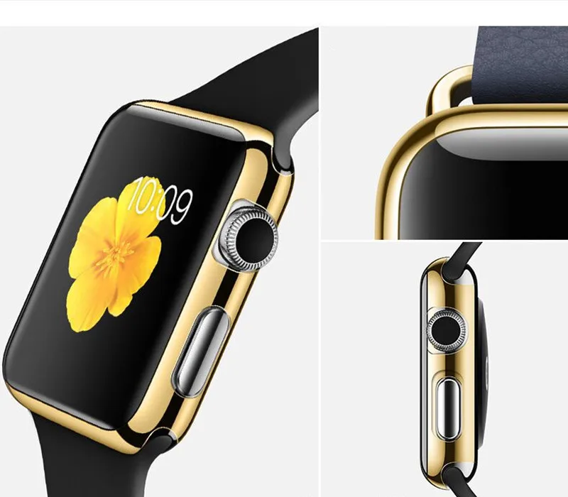 Чехол рамка из ПК для Apple Watch band 42 мм 38 iwatch 3 2 1 защитная пленка с покрытием|Ремешки