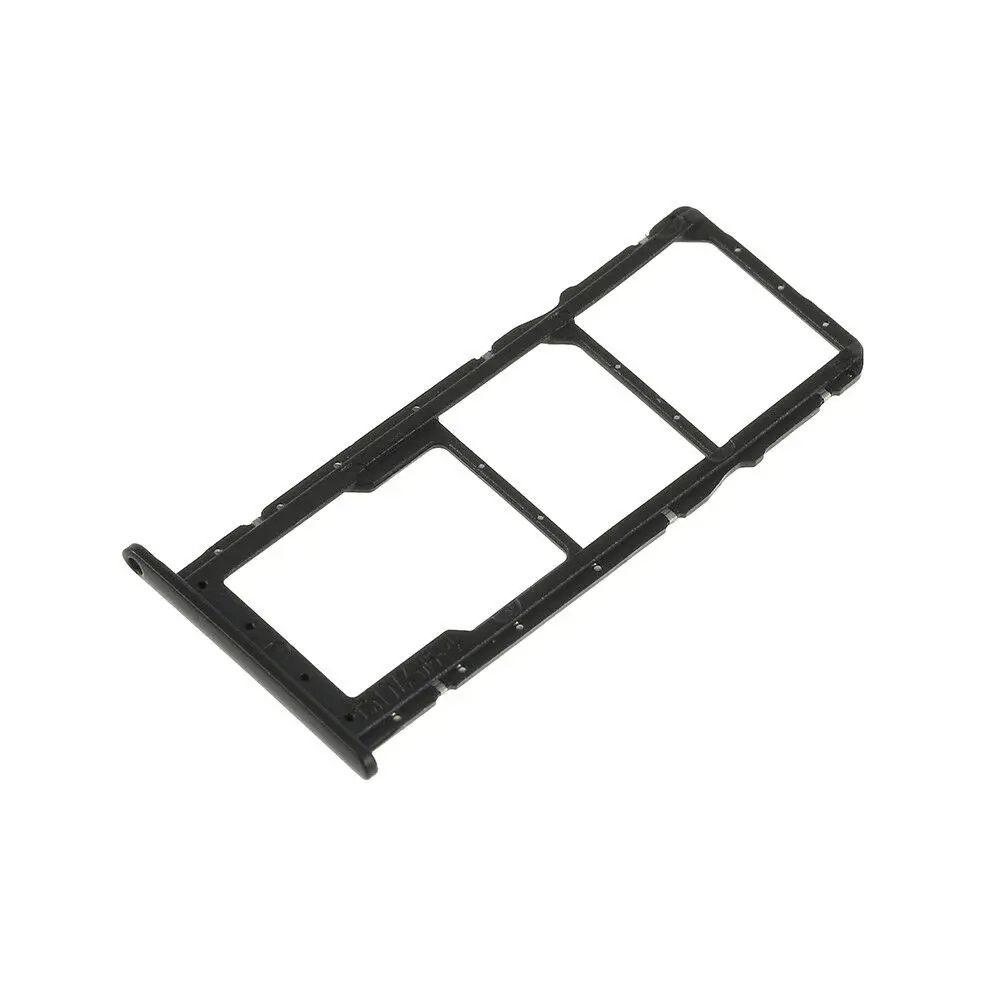 Держатель лотка для двух SIM карт Micro SD Huawei Honor 8X черного/синего/красного