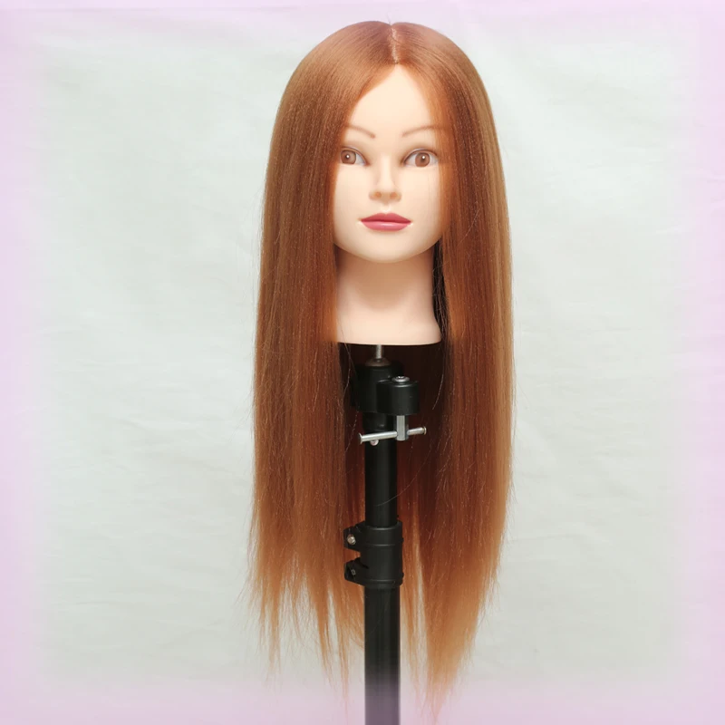 CAMMITEVER горячая Распродажа волокна волосы цвета блонд для наращивания манекен