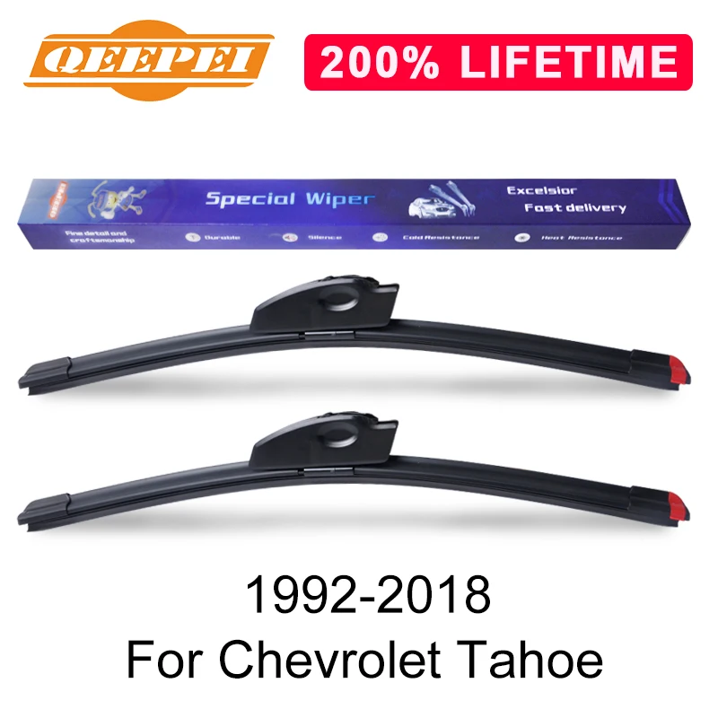 QEEPEI Замена стеклоочистителя для Chevrolet Tahoe 1992-2018 ветровое стекло натуральный