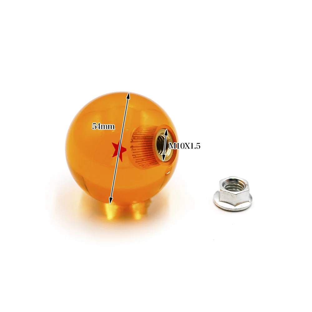 Редкие Шестерни ручка переключения Dragonball Z Dragon Ball Янтарный Дракон M10X1.5 автомобиля