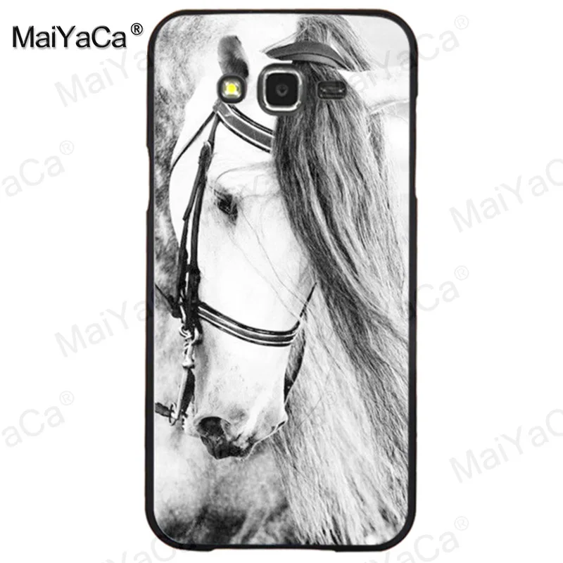 MaiYaCa runing horse хит продаж модный веселый динамичный черный силиконовый мягкий tpu