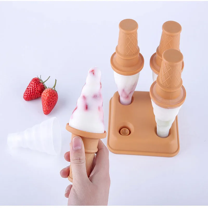 Многоразовая форма для мороженого 4 шт. |