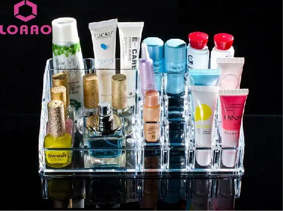 China Brand LOAAO crystal make up cosmetic organizer storage case box Container/bathroom organizer/jewelry | Дом и сад