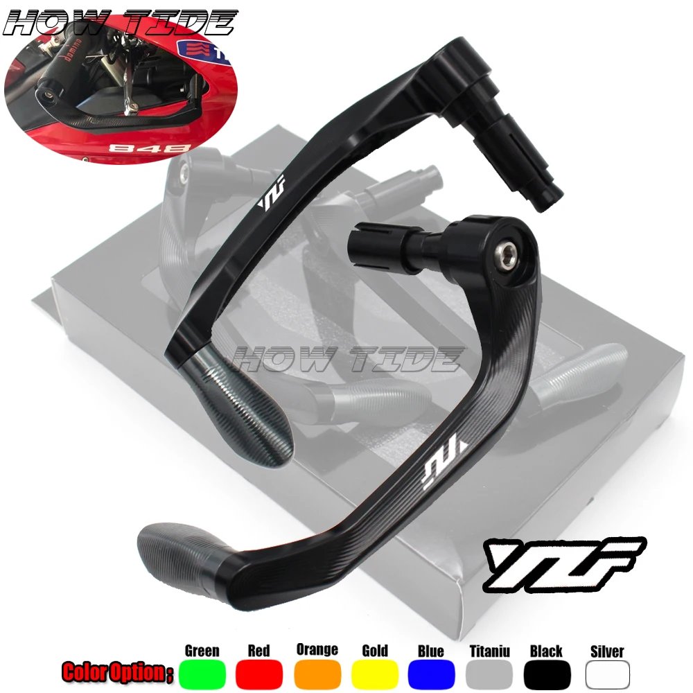 

Universal 7/8" 22mm Motorcycle Handlebar Brake Clutch Levers Protector Guard For Yamaha YZF Series R3 R25 R1 R6 FZ1 R15 R1M R1S