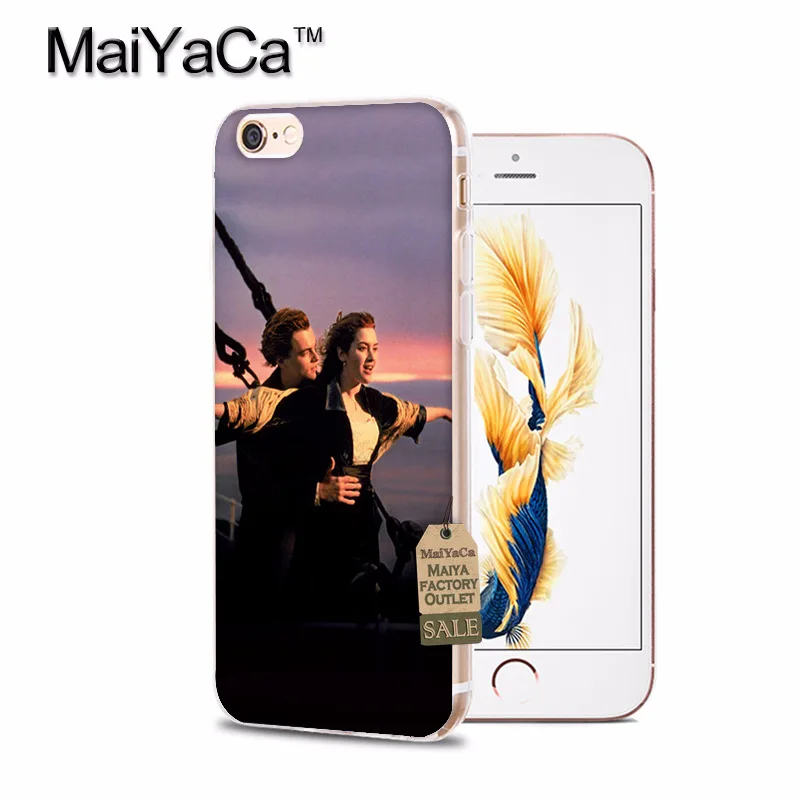 MaiYaCa Титаник прозрачный мягкий ТПУ чехол для телефона iPhone 8 7 6 6S Plus X 10 5 5s 11pro 12Pro max