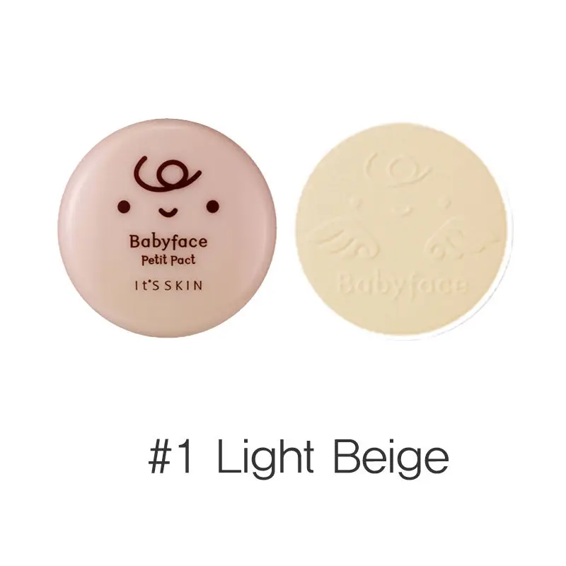 Это кожа Babyface Petit Pact SPF 25 PA + прессованный порошок стойкий корректор для лица
